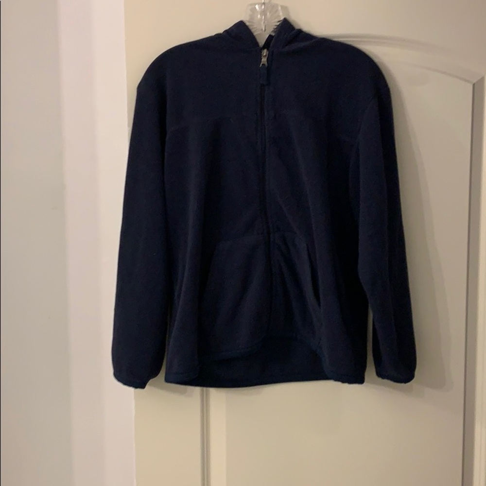 Children’s place navy blue fleece zip up hoodie